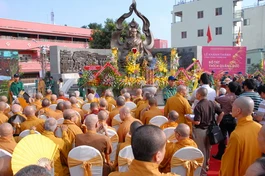 TP.HCM: Trọng thể khánh thành công trình Tượng đài Bồ tát Thích Quảng Đức